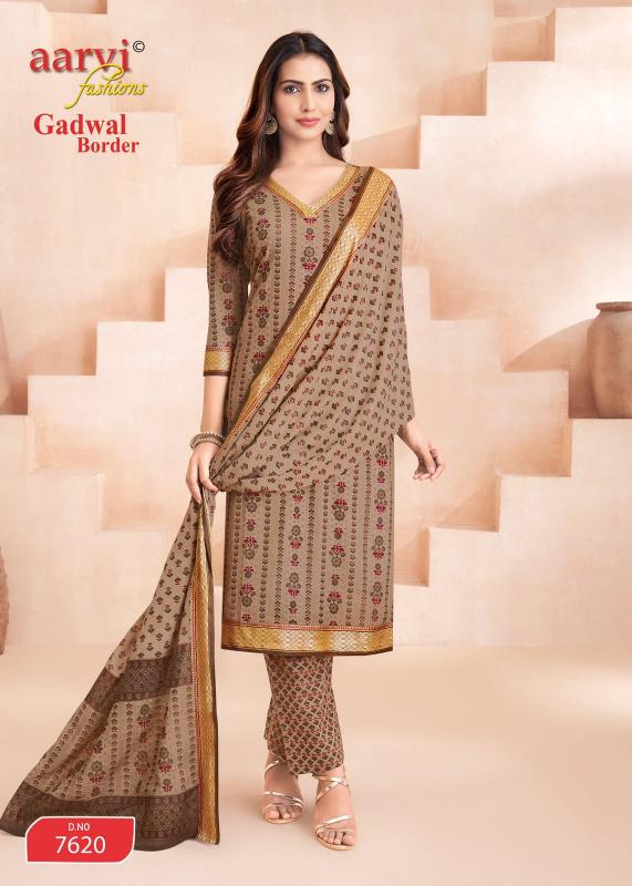 Aarvi gadwal border vol-11 jaipuri kurtis wholesale in mumbai